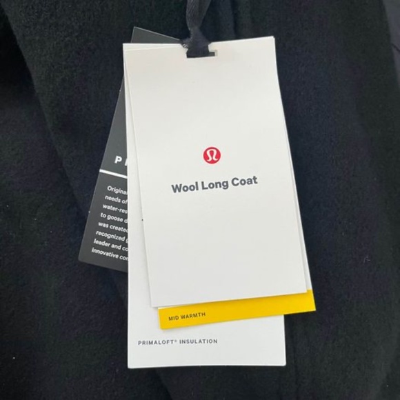 Lululemon Long Wool Coat - Picture 3 of 8